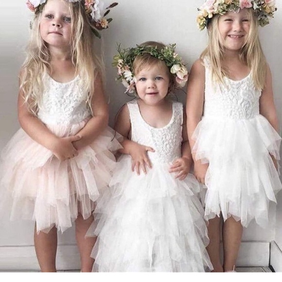 2 dresses-Fancy Flower Girl Dress/Christmas 2-3T - Picture 3 of 7